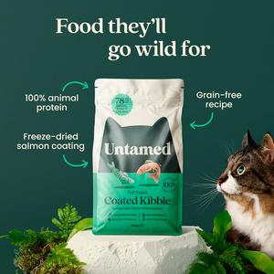 Untamed 800g Fish Feast Coated Kibble Cat Food - gallery image 2