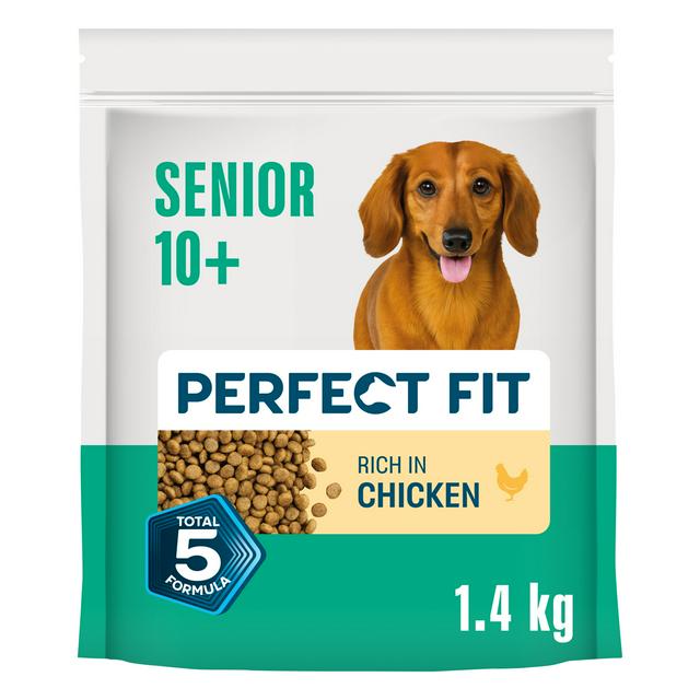 Perfect Fit 1.4kg Chicken Senior Small Dog Complete Dry Dog Food - gallery image 1