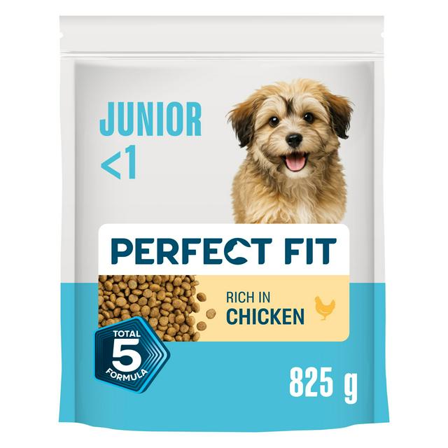 Perfect Fit 825g Chicken Junior/Puppy Small Complete Dry Dog Food - gallery image 1