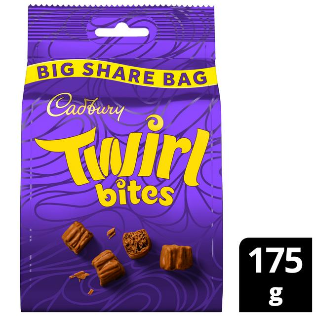 Cadbury Twirl 175g Bite Size Chocolate Pieces - gallery image 1