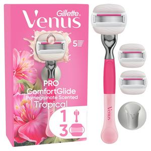 GILLETTE Venus PRO ComfortGlide Pomegranate Scented Tropical Razor