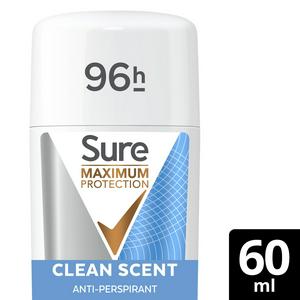 Sure Maximum Protection 60ml Confidence Anti Perspirant Cream Stick Deodorant