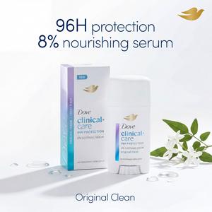 Dove Clinical + Care 60ml Original Clean Anti Perspirant Cream Serum - gallery image 2