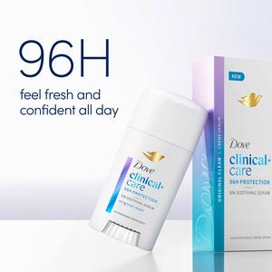 Dove Clinical + Care 60ml Original Clean Anti Perspirant Cream Serum - gallery image 3
