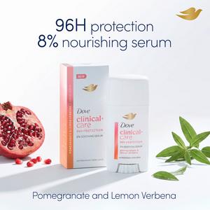 Dove Clinical + Care 60ml Pomegranate & Lemon Verbena Anti Perspirant Cream Serum - gallery image 2