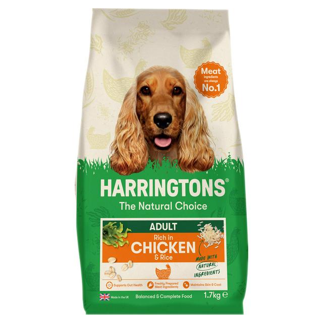 Harringtons 1.7kg Rich in Chicken & Rice Dry Adult Dog Food - gallery image 1
