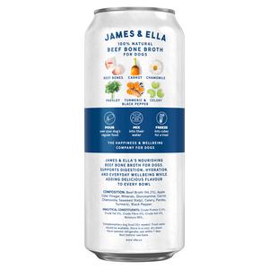 James & Ella Booster+ 450ml Beef Bones & Superfoods Bone Broth Dog Food Pouch - gallery image 2