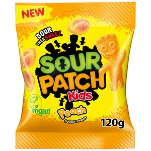Sour Patch Kids 120g Peach Flavour Sweets Bag