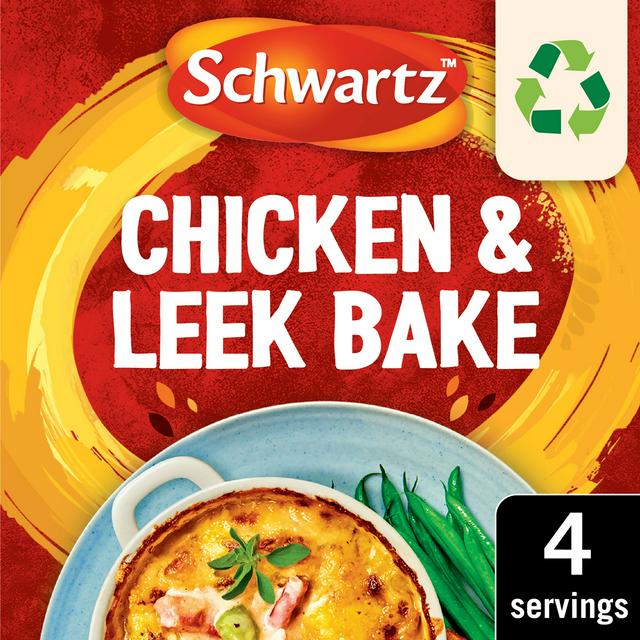 Schwartz 35g Chicken & Leek Bake Recipe Mix - gallery image 1