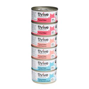 Thrive 6 x 75g Tuna Selection Complete Wet Adult Cat Food - gallery image 2
