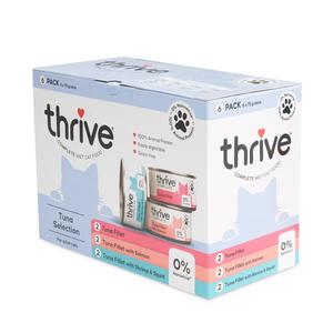 Thrive 6 x 75g Tuna Selection Complete Wet Adult Cat Food - gallery image 6