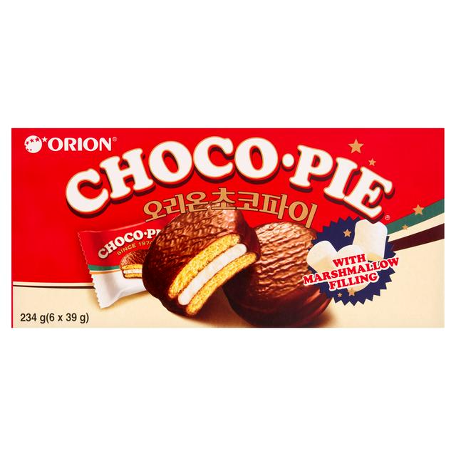 Orion 6 x 39g Choco Pie with Marshmallow Filling - gallery image 1