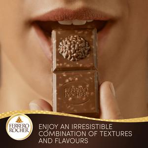 Ferrero Rocher Milk Chocolate Bar with Hazelnut & Pecan 90g - gallery image 5