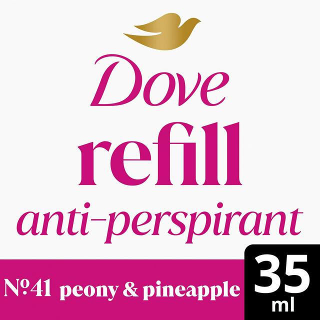 Dove 35ml Peony & Pineapple No 41 Antiperspirant Stick Deodorant Refill - gallery image 1