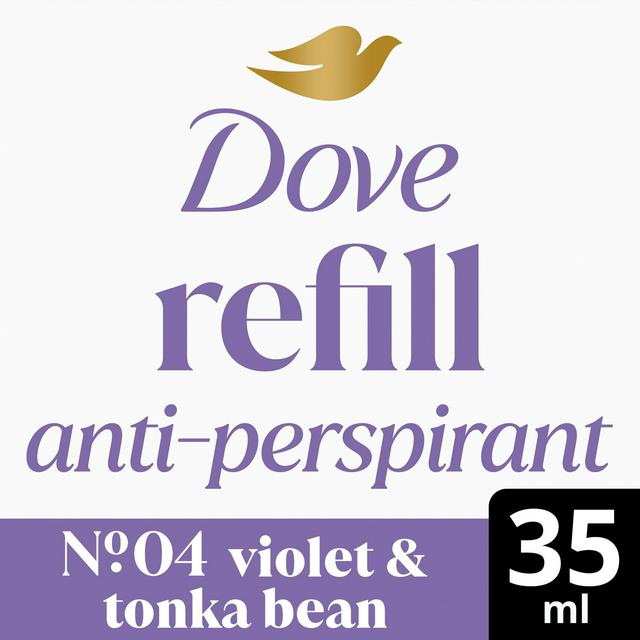 Dove 35ml Violet & Tonka Bean No 4 Antiperspirant Stick Deodorant Refill - gallery image 1