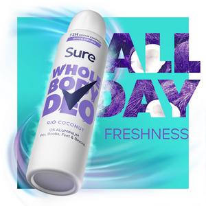 Sure 150ml Rio Coconut Whole Body Deodorant Spray - gallery image 4