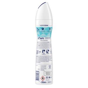 Sure Women 250ml Eucalyptus & Coconut Nonstop Protection Water Antiperspirant Aerosol Deodorant Spray - gallery image 6