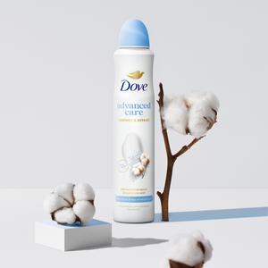 Dove Advanced Care 200ml Fresh Cotton & Sea Minerals Antiperspirant Aerosol Deodorant Spray - gallery image 2