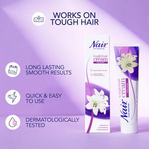 Nair 90ml Legs & Body Tough Hair Remover Cream - gallery image 2