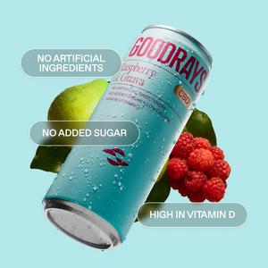 Goodrays 330ml Raspberry & Guava Can - gallery image 2