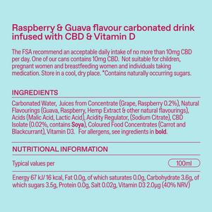 Goodrays 330ml Raspberry & Guava Can - gallery image 6