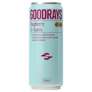 Goodrays 330ml Raspberry & Guava Can
