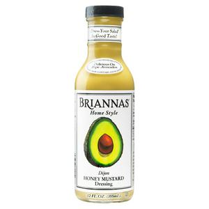 Briannas Dijon Honey Mustard Dressing, 355ml