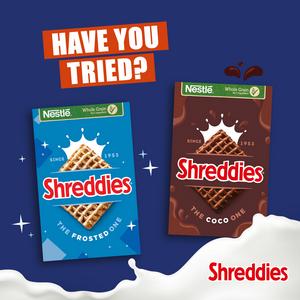 Nestle Shreddies 580g Peanut Butter Malted Wheats Breakfast Cereal - gallery image 6