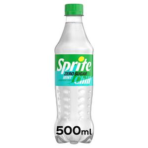 Sprite 500ml Chill Mint Zero Sugar Bottle