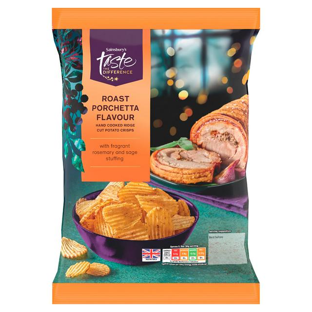 Sainsbury's 150g Porchetta with Rosemary & Sage Crisps, Taste the Difference - gallery image 1