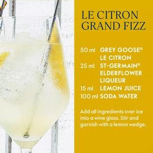 Grey Goose Le Citron 70cl Premium Flavoured Vodka Bottle - gallery image 2