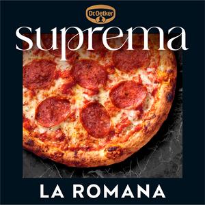 Dr. Oetker 425g Suprema La Romana Salami & Mozzarella Pizza - gallery image 2
