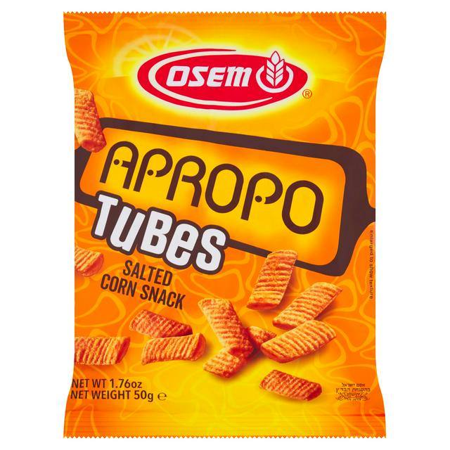 Osem 50g Apropo Tubes Salted Corn Snack - gallery image 1