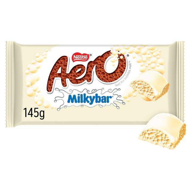 Aero 145g White Chocolate Sharing Milkybar - gallery image 1