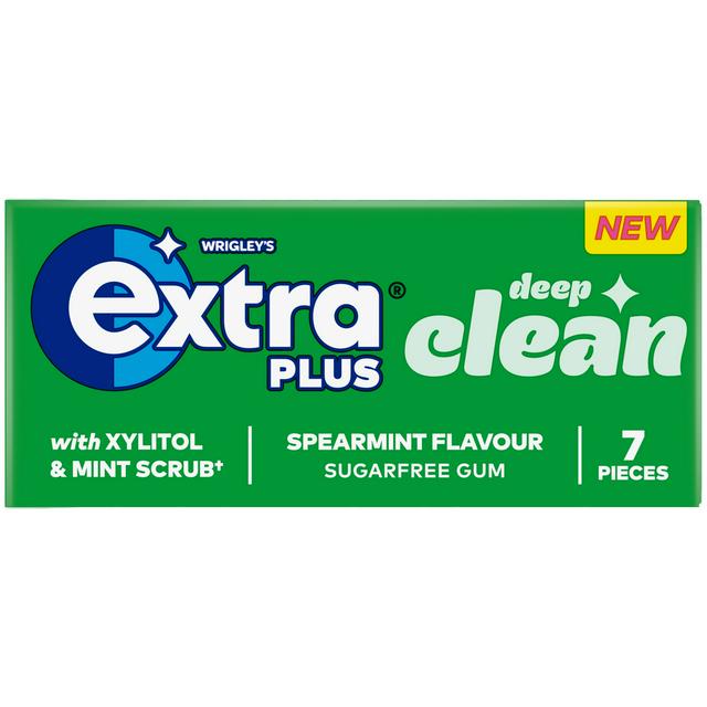Extra Plus 7 x Deep Clean Sugarfree Chewing Gum - gallery image 1