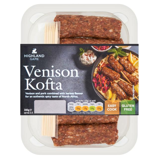 Highland Game 300g Venison Kofta - gallery image 1
