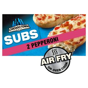 Chicago Town 2 x Subs Pepperoni Pizzas 250g