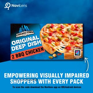 Chicago Town Deep Dish 2 x BBQ Chicken Pizzas 320g - gallery image 3
