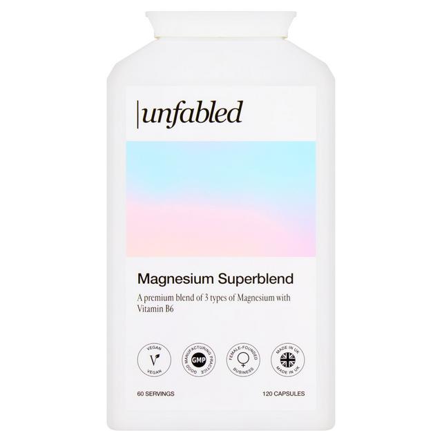 Unfabled 120 x Magnesium Superblend Capsules - gallery image 1