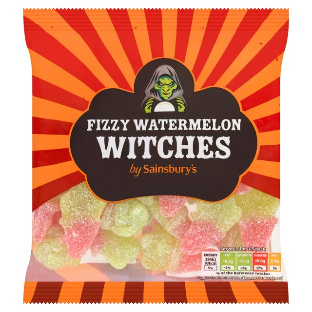 Sainsbury's 130g Watermelon Witches Sweets - gallery image 1