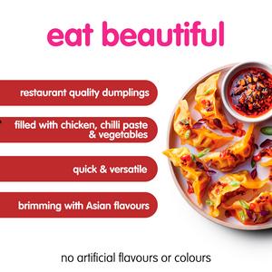 itsu 12 x Spicy Chicken Gyoza Dinner Dumplings 240g - gallery image 2