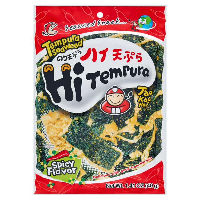 Tao Kae Noi 40g Spicy Flavor Tempura Seaweed - gallery image 1