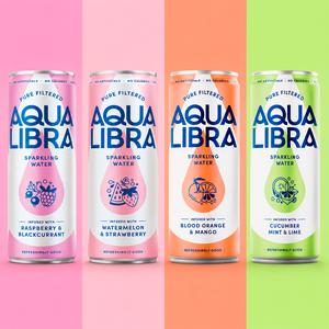 Aqua Libra 12 x 30ml Flavoured Sparkling Water - gallery image 2