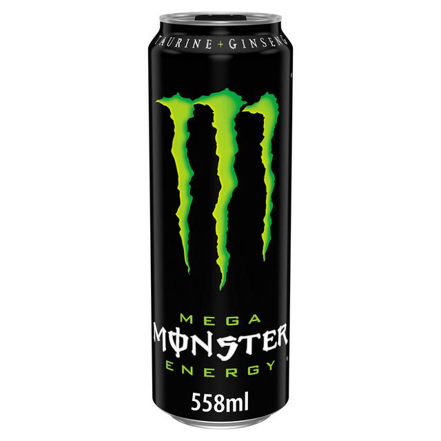 Monster 558ml Mega Resealable Energy Drink Can - gallery image 1