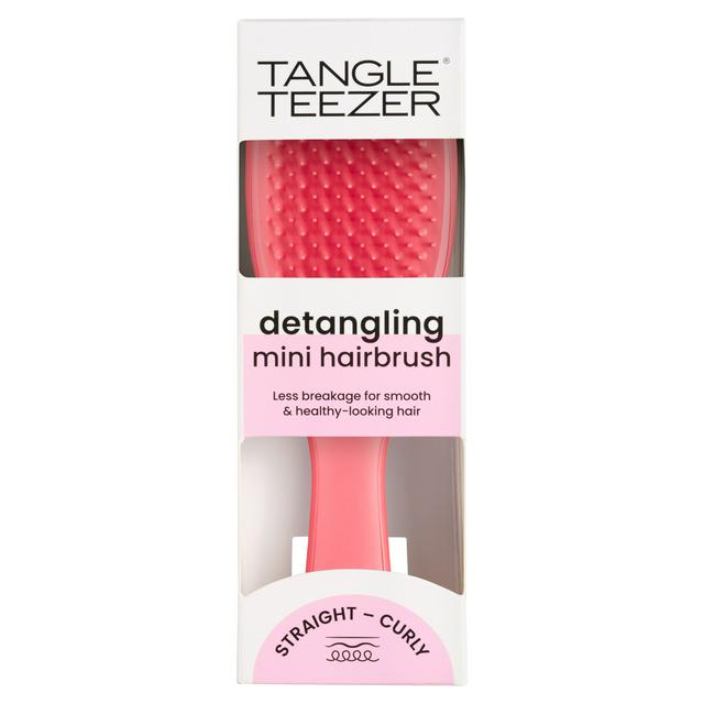 Tangle Teezer Hairbrush Straight & Curly Mini Detangling - gallery image 1