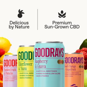 Goodrays 4 x 330ml CBD Cans - gallery image 3