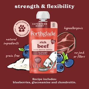 Forthglade 180g 4 Months+ Rice Beef Bone Broth Topper for All Dogs Food - gallery image 3