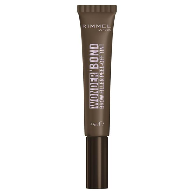 Rimmel London Wonder Bond Brow Filler Peel Off Tint Dark Brown - gallery image 1