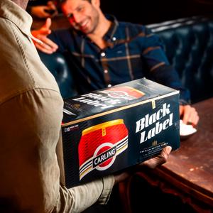 Carling 10 x 440ml Black Label Premium Lager Beer Cans - gallery image 3