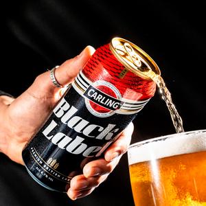Carling 10 x 440ml Black Label Premium Lager Beer Cans - gallery image 4